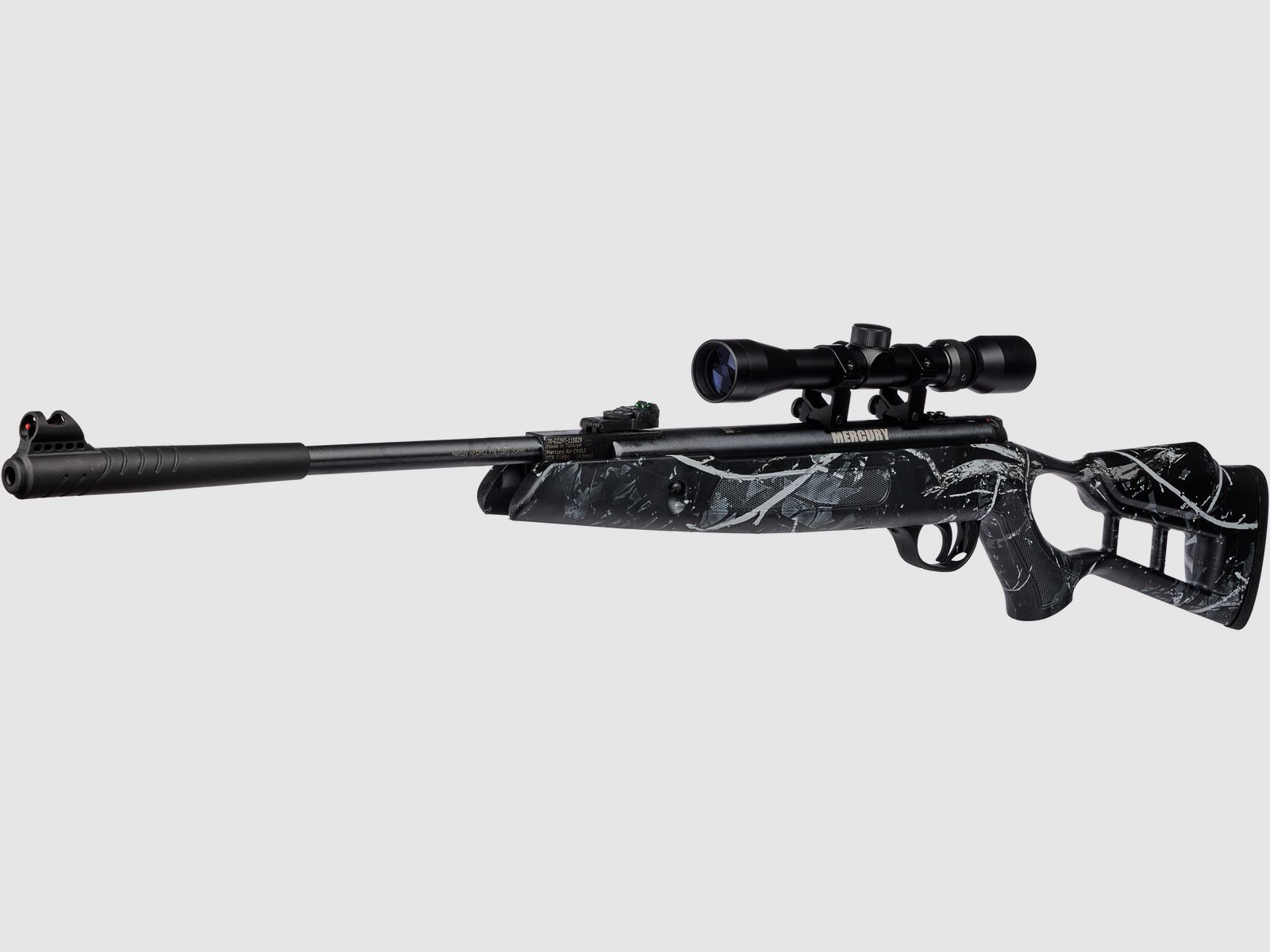 Mercury air karabinka powietrzna Chili Camo - zestaw specjalny, kal. 4,50