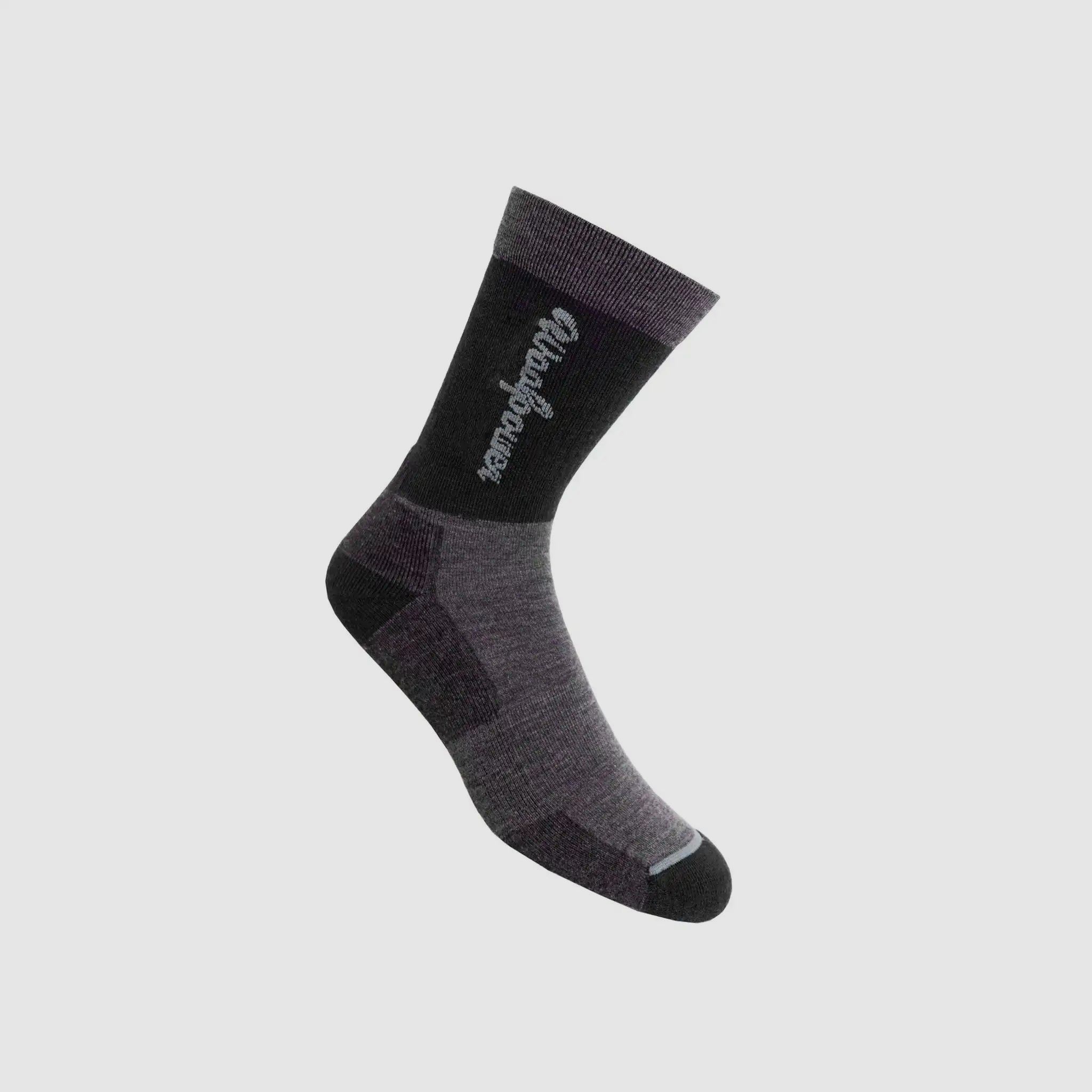 Woolpower Woolpower Socken Logo Motion - Schwarz / 36-39