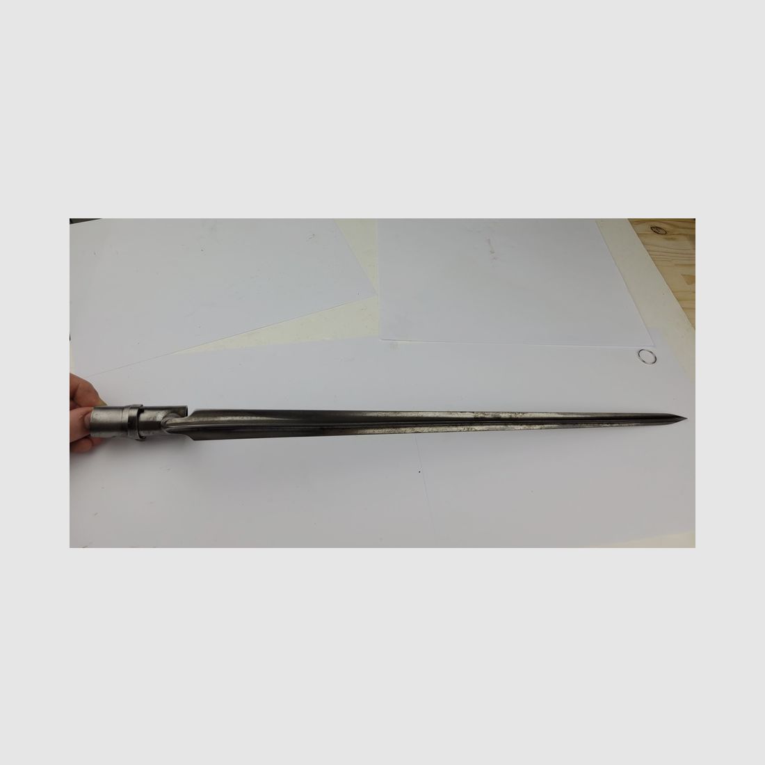 Außergewöhnliches Infanteriegewehr 1822 T (nicht Tbis) – Königliche Manufaktur Mutzig 1838 – Bajonett Museumszustand, Bild 27 von 29