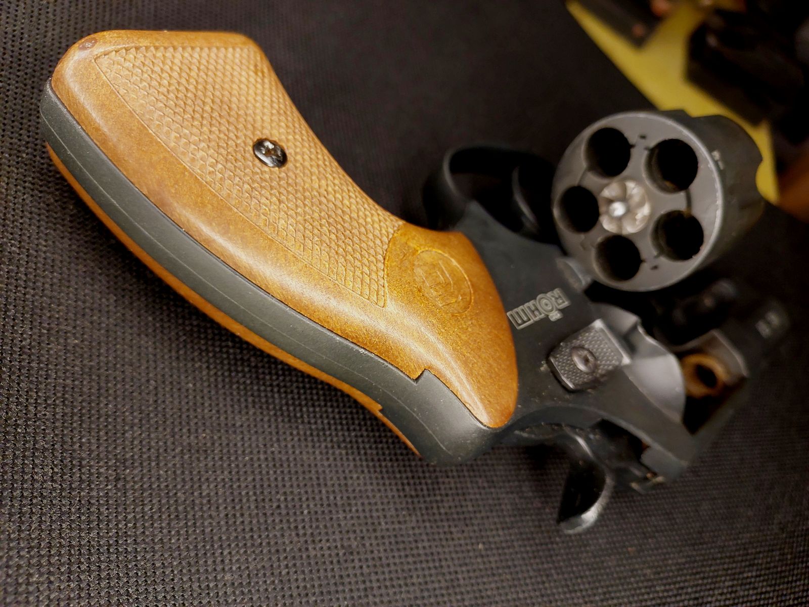 Röhm RG 59 blank firing revolver blued 9 mm R.K. (PTB 735)