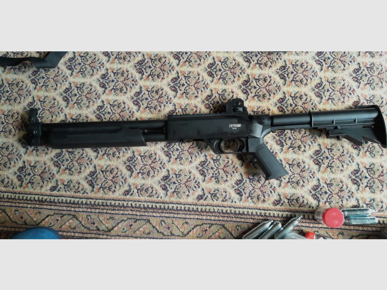 Walther T4E SG68 CO2 Paintball Shotgun, 16 Joule  (Neuwertig)