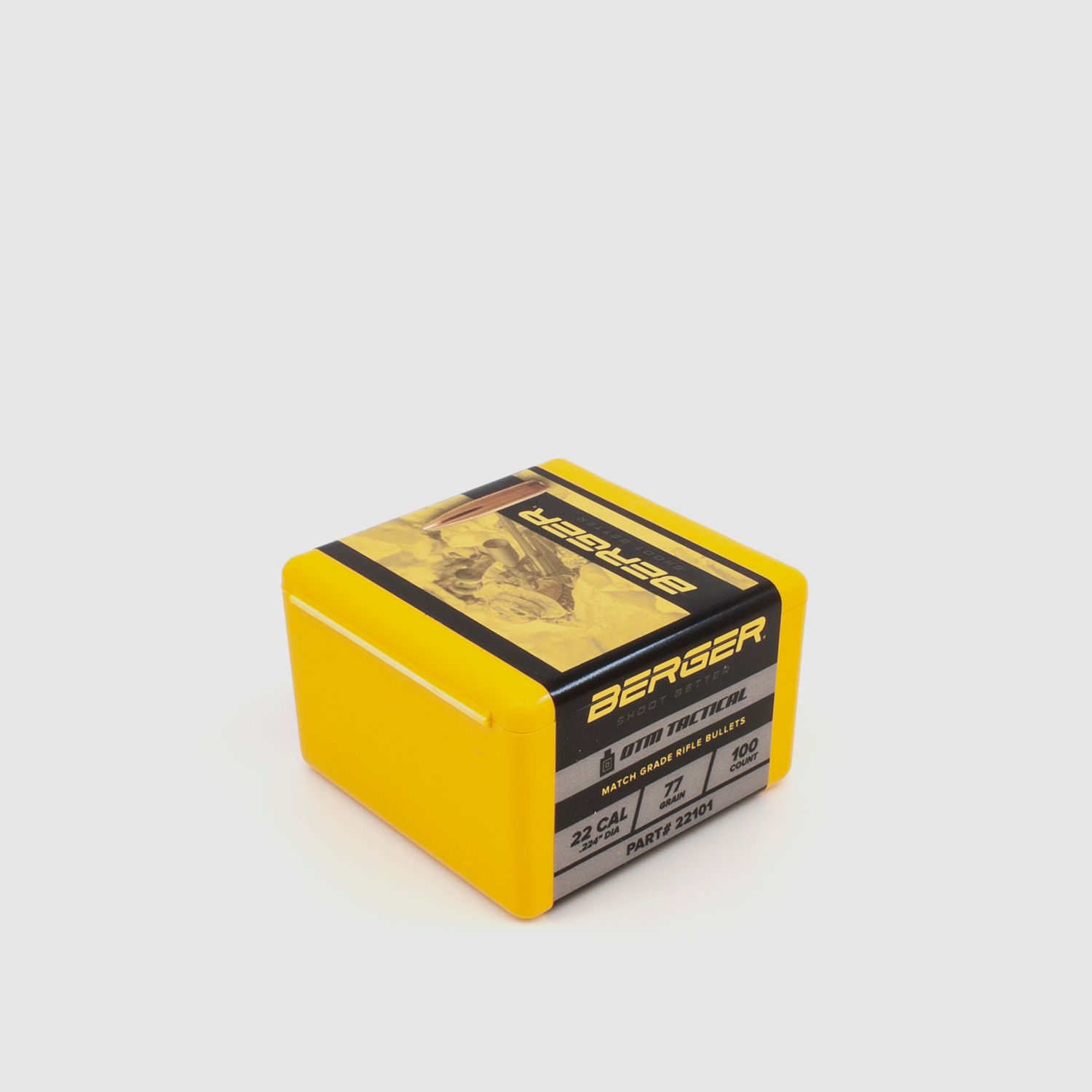 Berger Geschoss .22 OTM Tactical 77GR 100 Stück, Bild 10 von 11