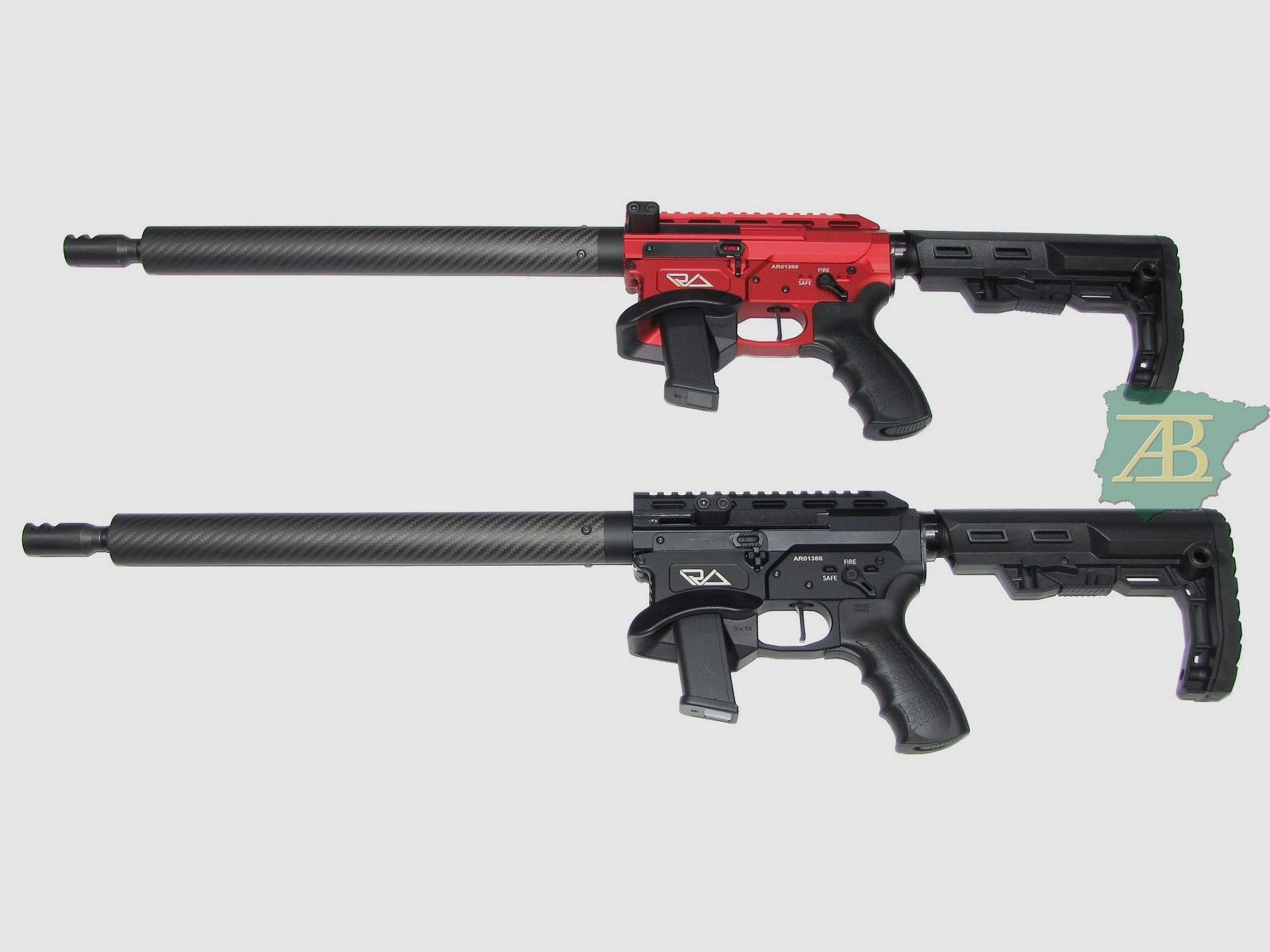 Selbstladebüchse REVO ARMS AR9 COMPETITION 9 MM PB, Bild 4 von 4