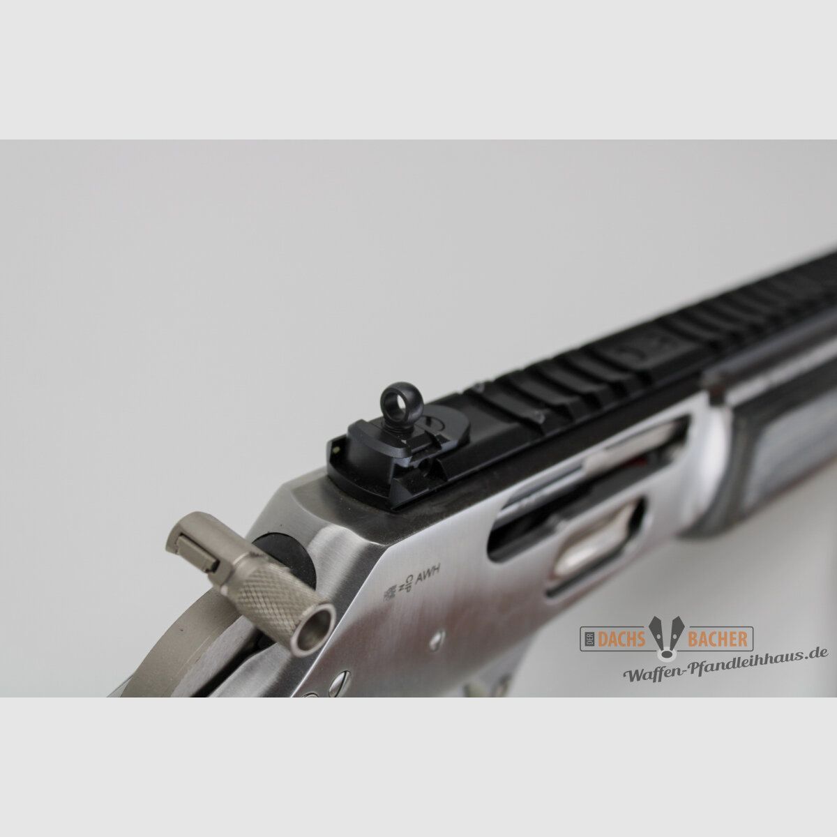 UHR Büchse Marlin 1895 SBL Kal. 45-70 GOV Stainless Lederriemen, Bild 8 von 8