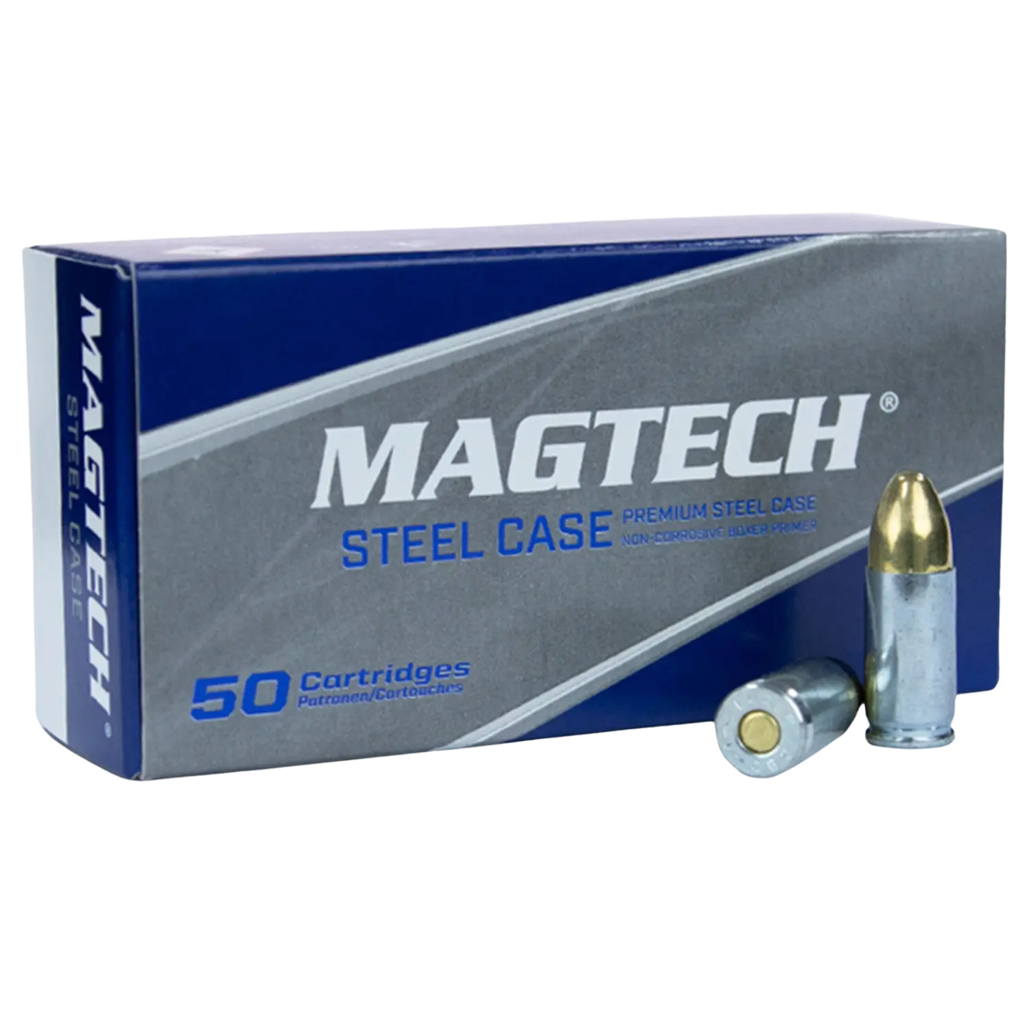 Magtech 9mm Acciaio 124gr 50 colpi