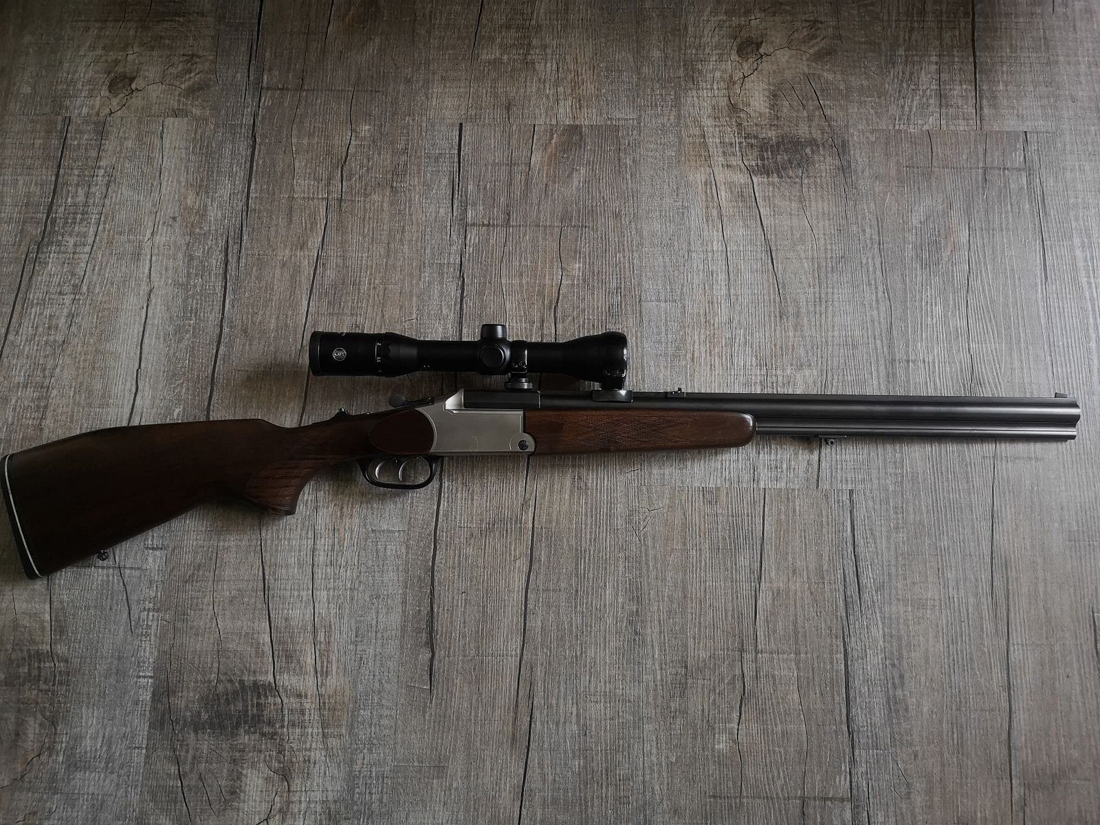 Blaser BS79 Bockbüchsflinte, 12/70, 5,6x50RM