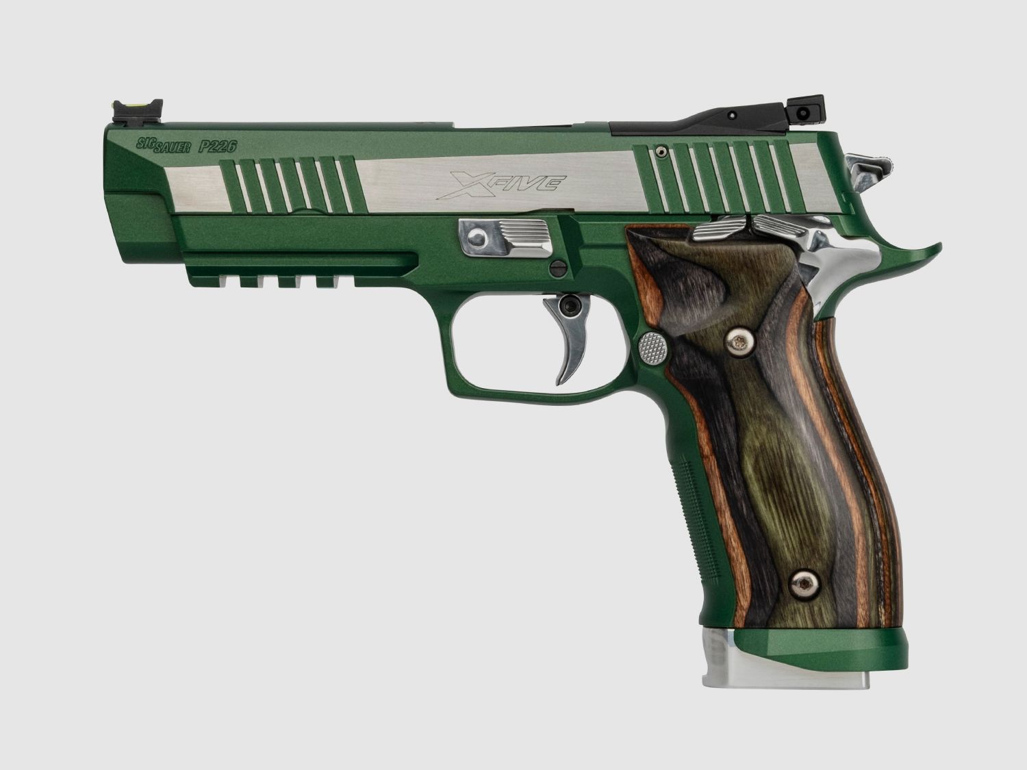 SIG SAUER P226 XFIVE Green Emerald 9 mm Luger – semi-automatisch pistool, afbeelding 1 van 8