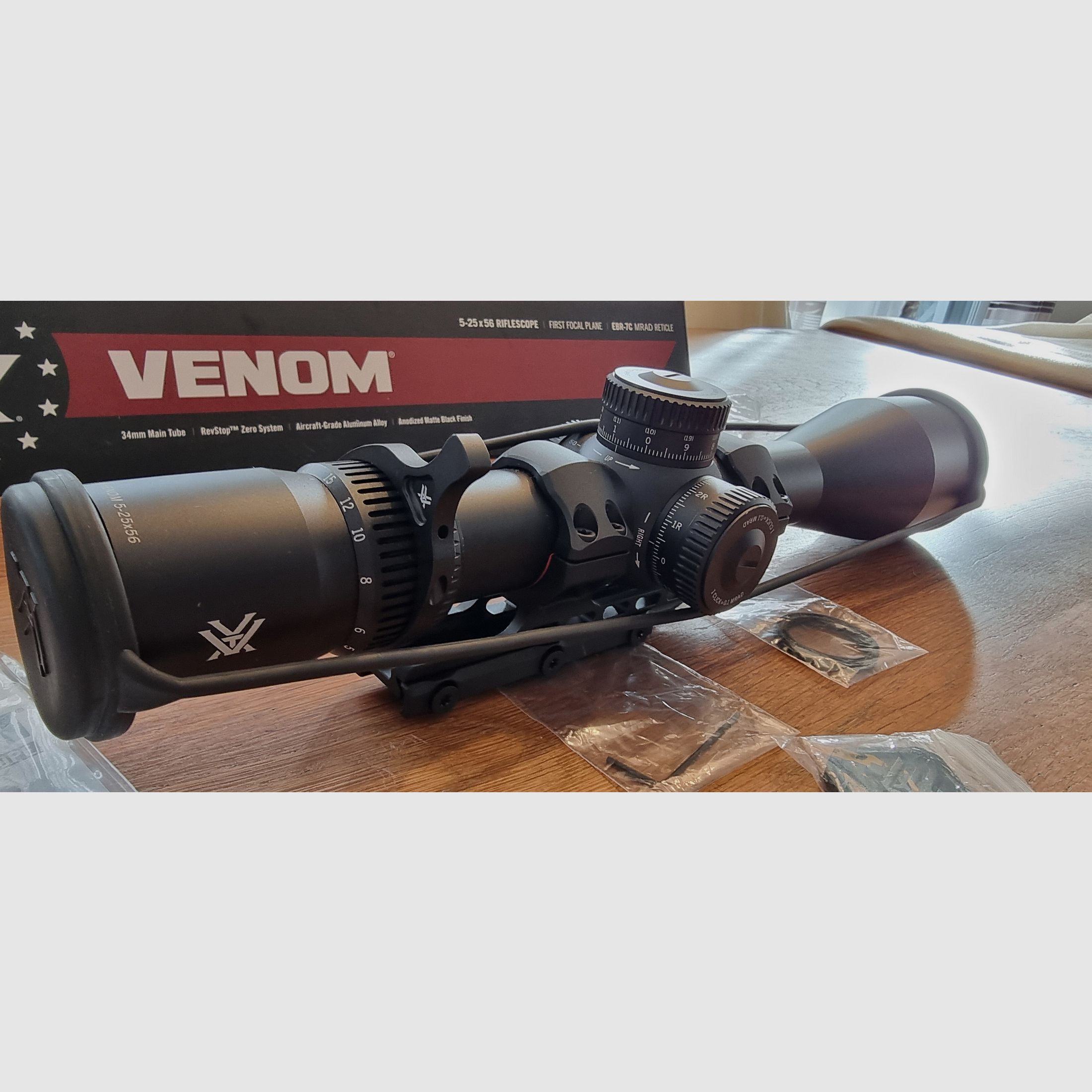 Vortex Venom 5-25x56 FFP EBR-7C MRAD