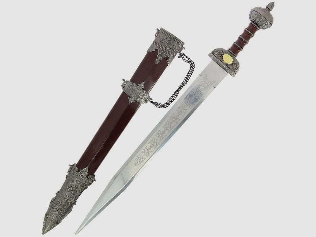 Sword Gladius Maximus including sheath