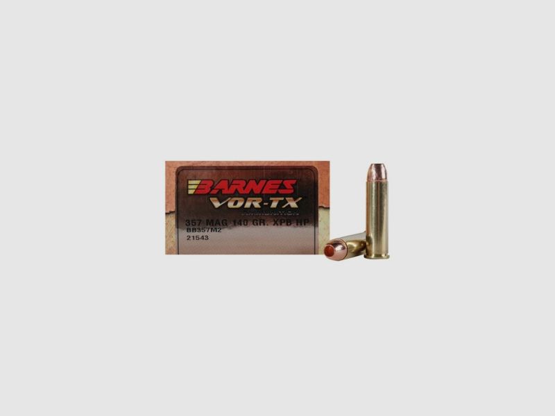 Barnes VOR-TX .357 Mag. 140GR XPB Hollow Point 20 Patronen