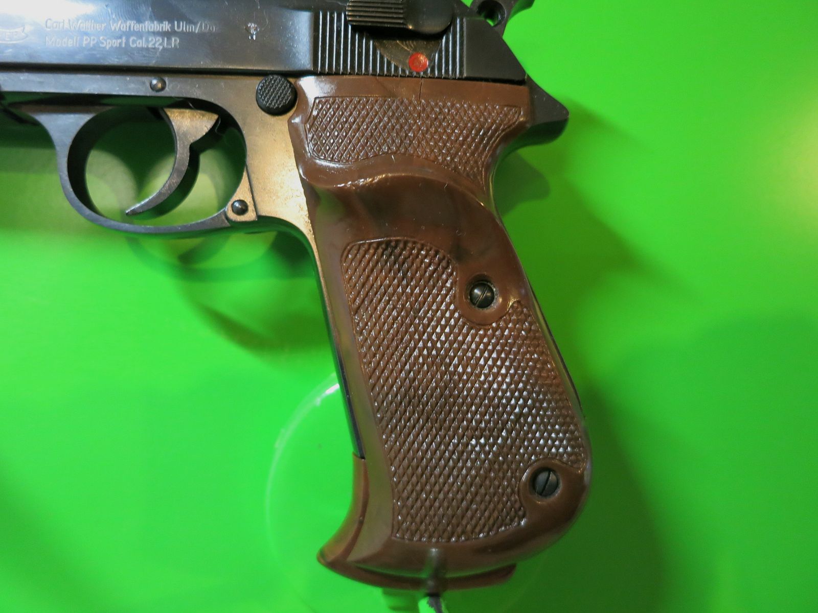 Sport-Pistole Walther PP Sport, Kaliber .22lr, Laufgewicht, 5" Lauf     #46-, Bild 7 von 15