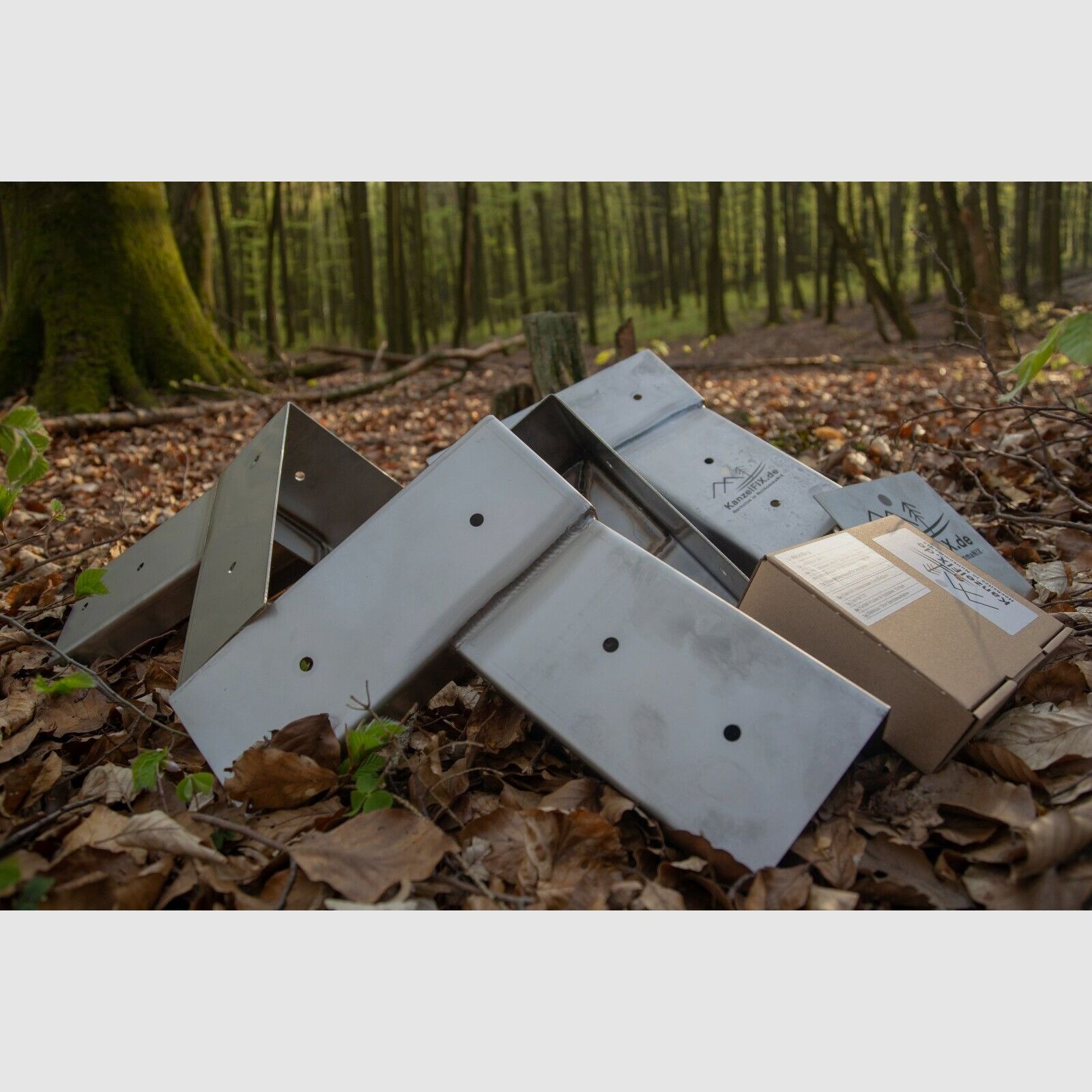 Hochwertige KanzelFIX Kanzelecken Edelstahl 4er Set EXTREM ROBUST UND HALTBAR