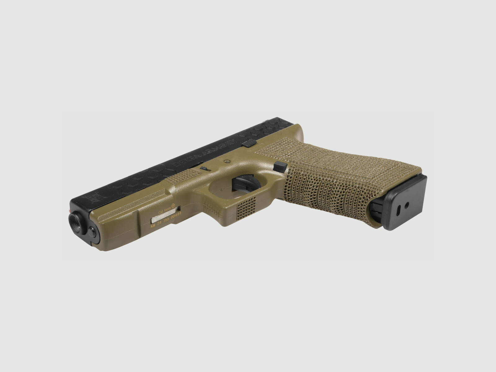 P03 GBB Airsoft Pistol in Olive | Delta Armory