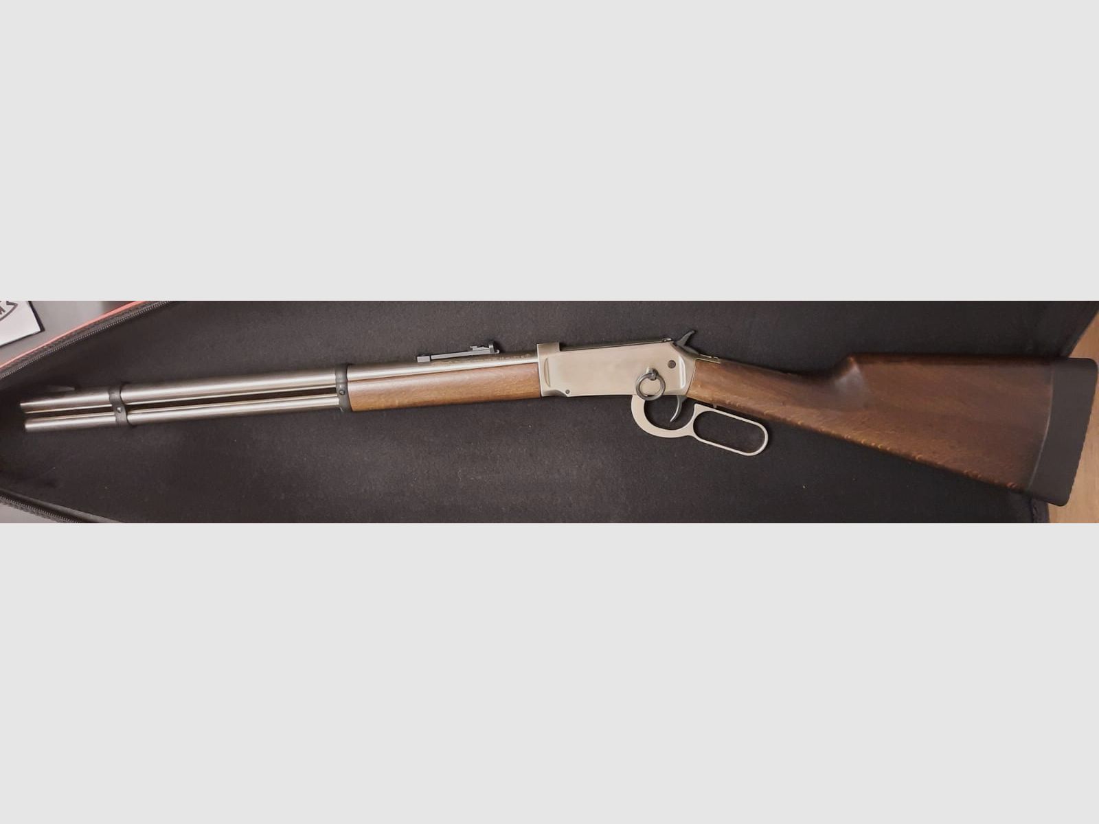 Walther Lever Action CO2-Gewehr 4,5 mm Steel Finish
