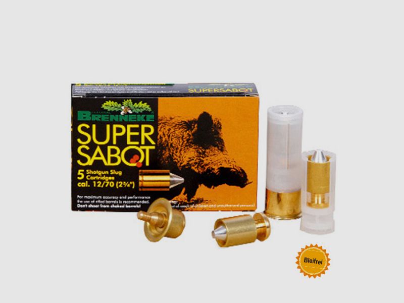 Brenneke SuperSabot .12/70 31.8g 5 cartridges