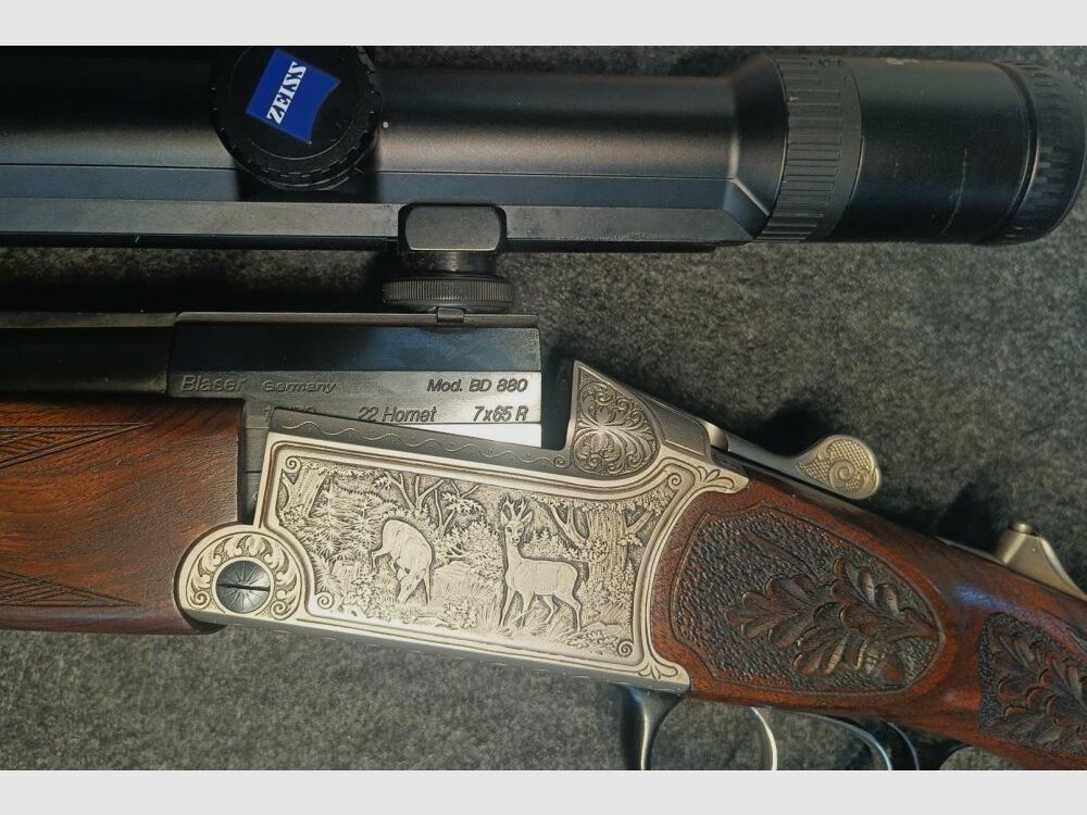 Blaser BD 880 7x65R;16/70;.22Hornet, image 2 of 5