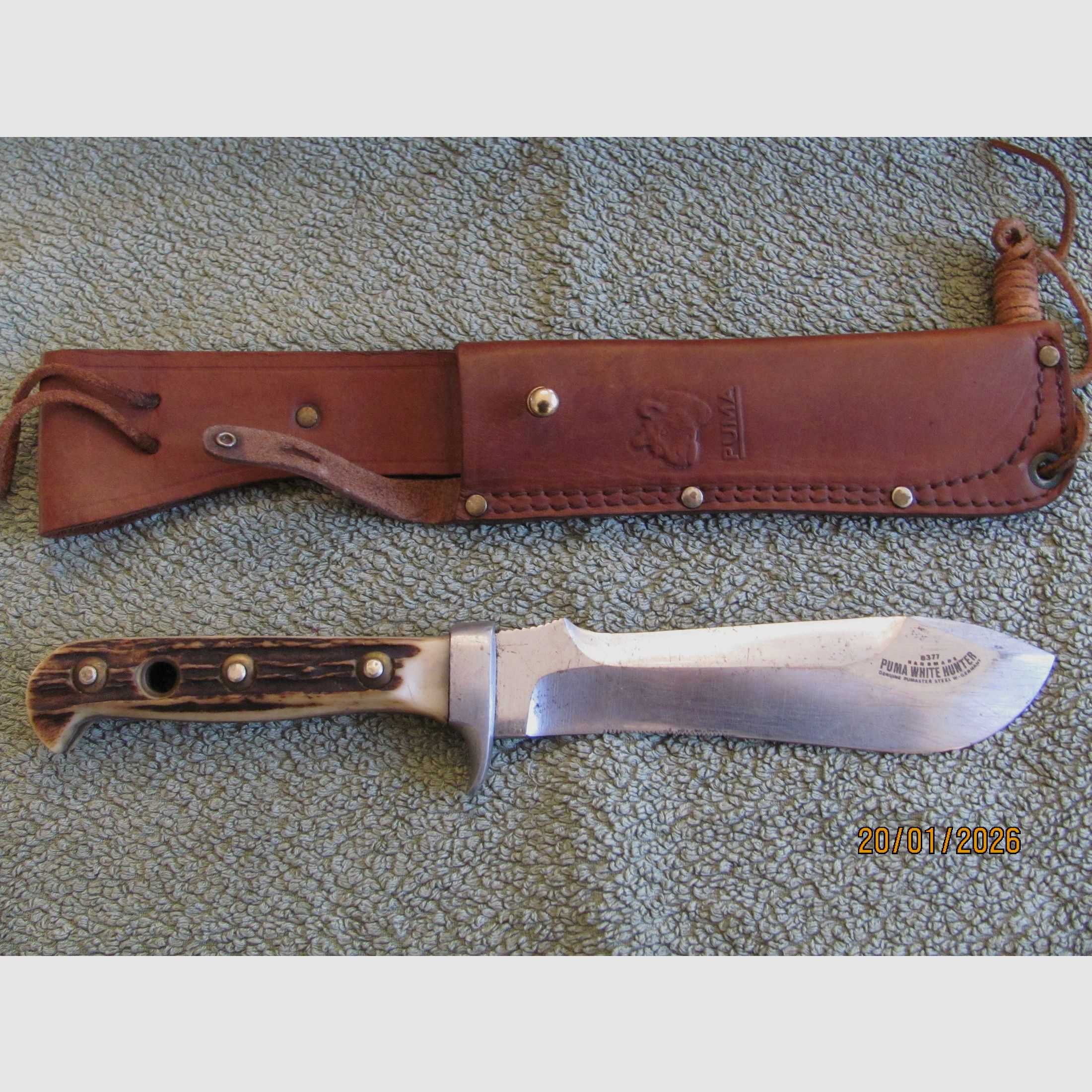 Original Puma White Hunter 6377 - geführt, ohne Schäden