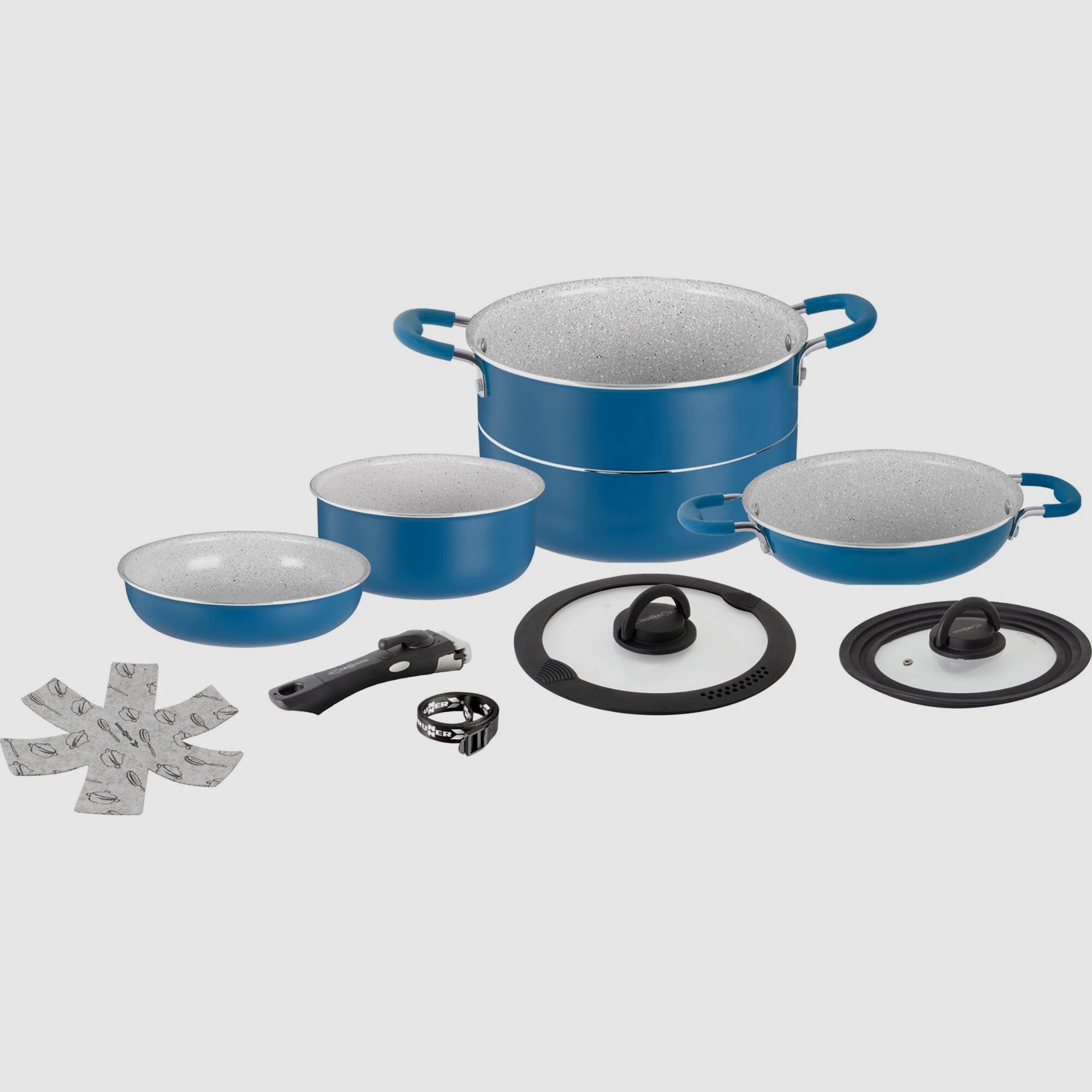 Carezza Cookware Set 7 + 1, ø 22 cm, image 1 of 2