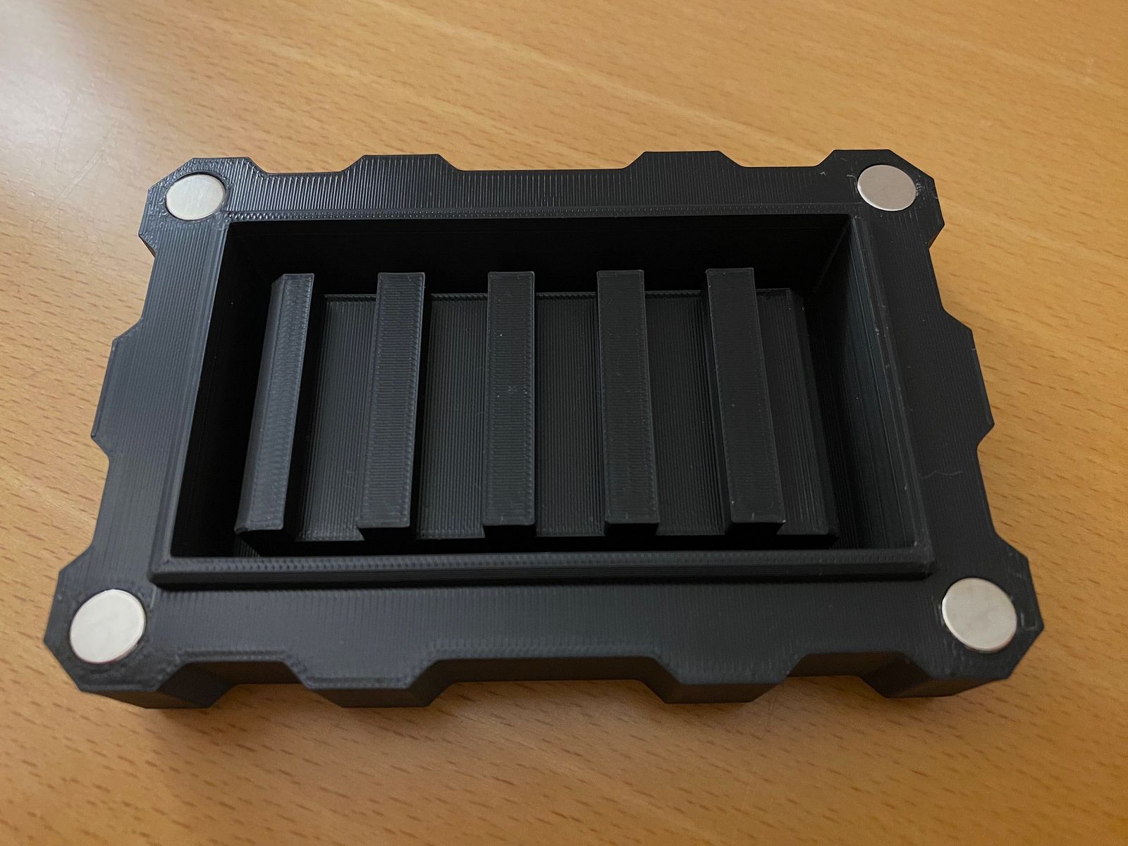 Magnet box/ammunition box .22LR for 50 shots