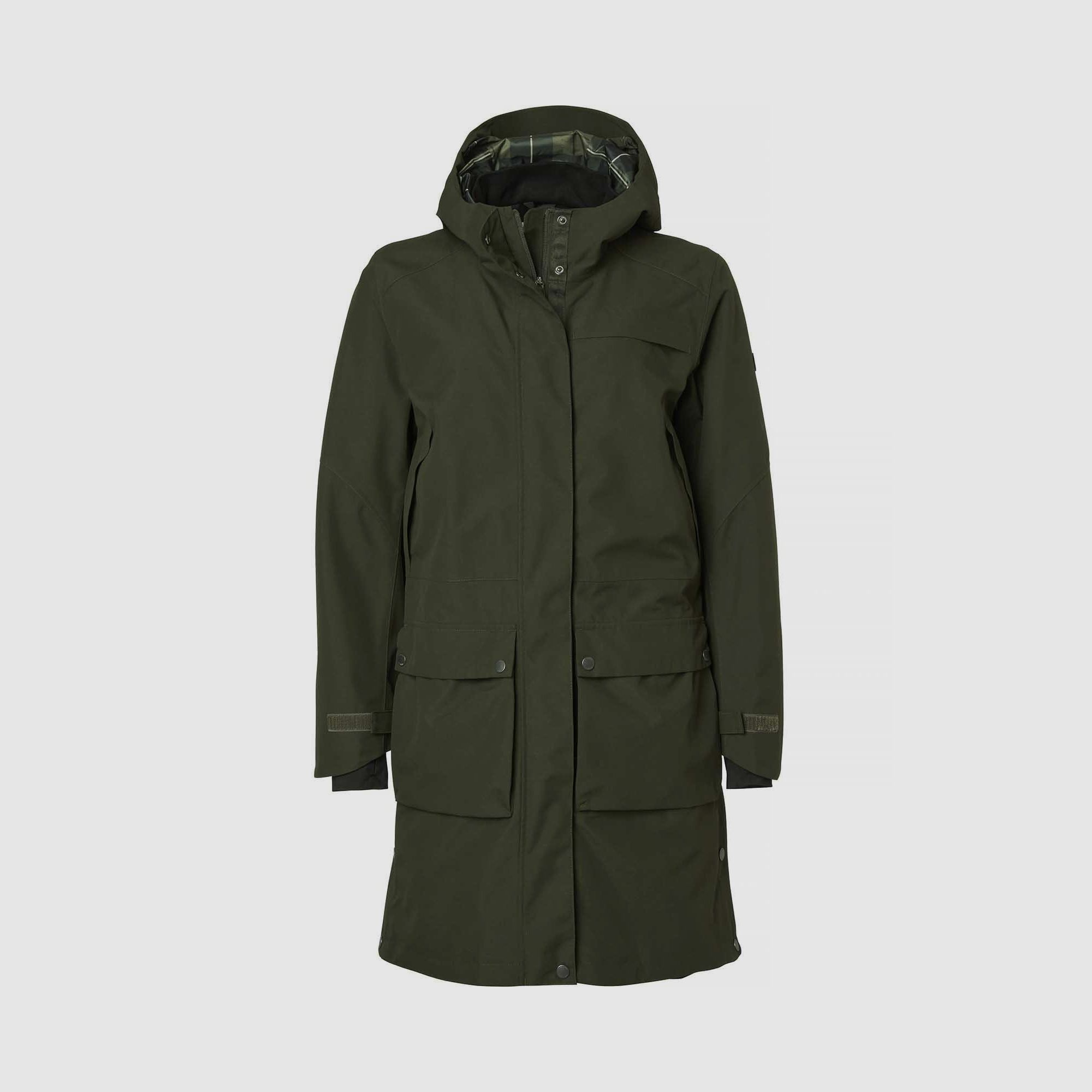 Giacca Impermeabile Chevalier Fractus Chevalite Verde Tabacco Donna 42W