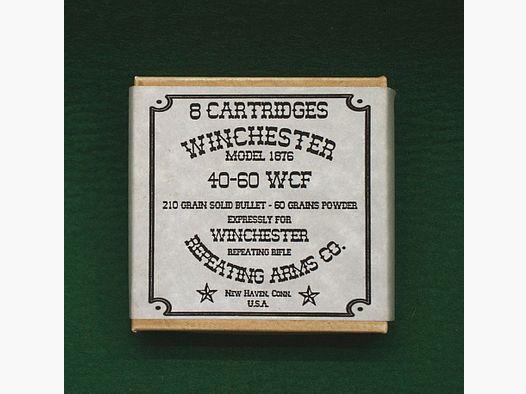 Replika Patronenschachteln 40-60 WCF Winchester