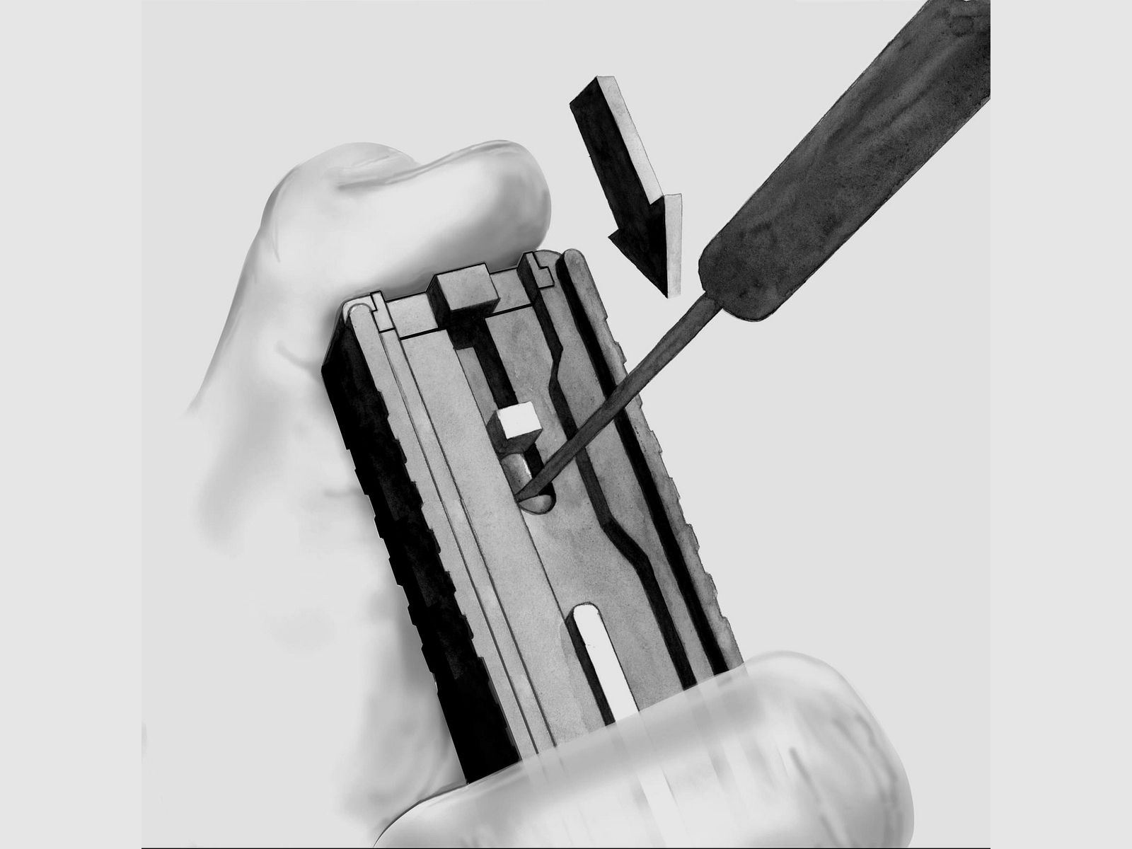 CLIPDRAW Einstellbarer Gürtelclip für GLOCK, Bild 9 von 9