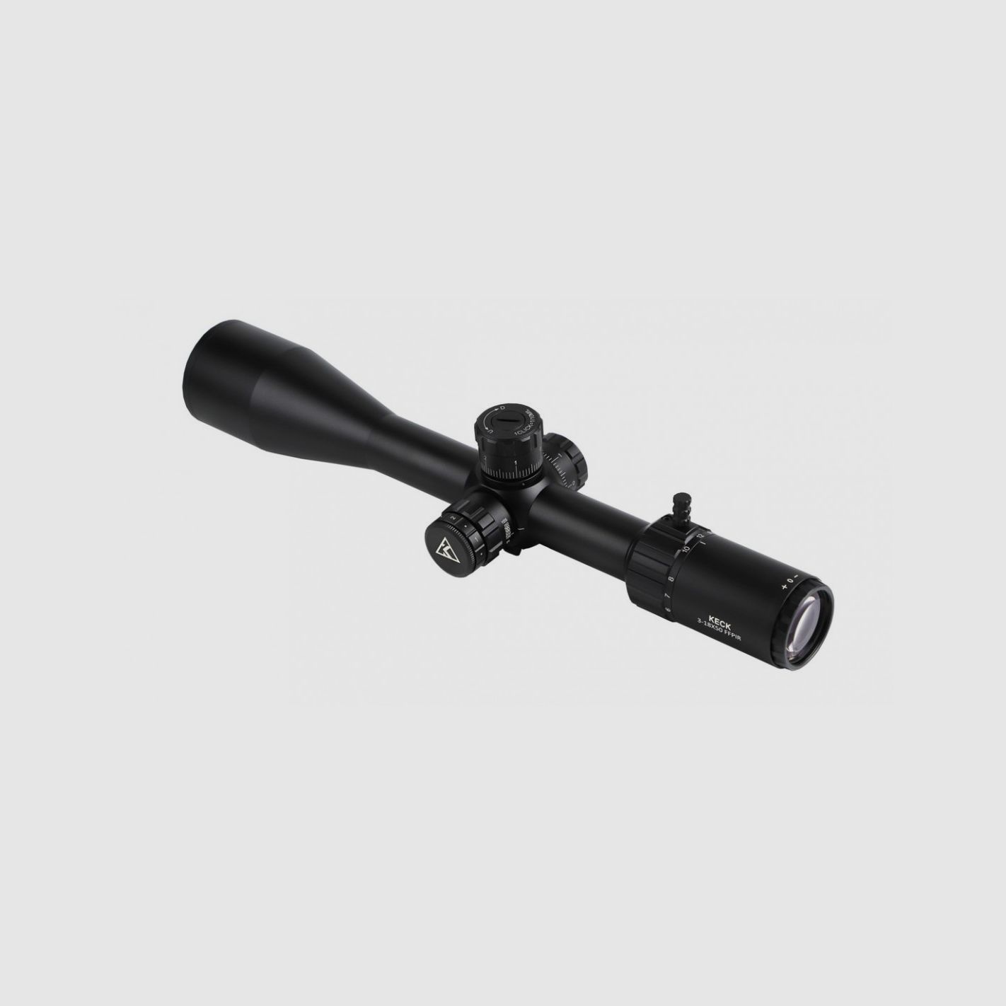 KECK SCOPE SERIES G 3-18X50 FFP 30MM ILLUMINATED RETICLE, image 1 of 4
