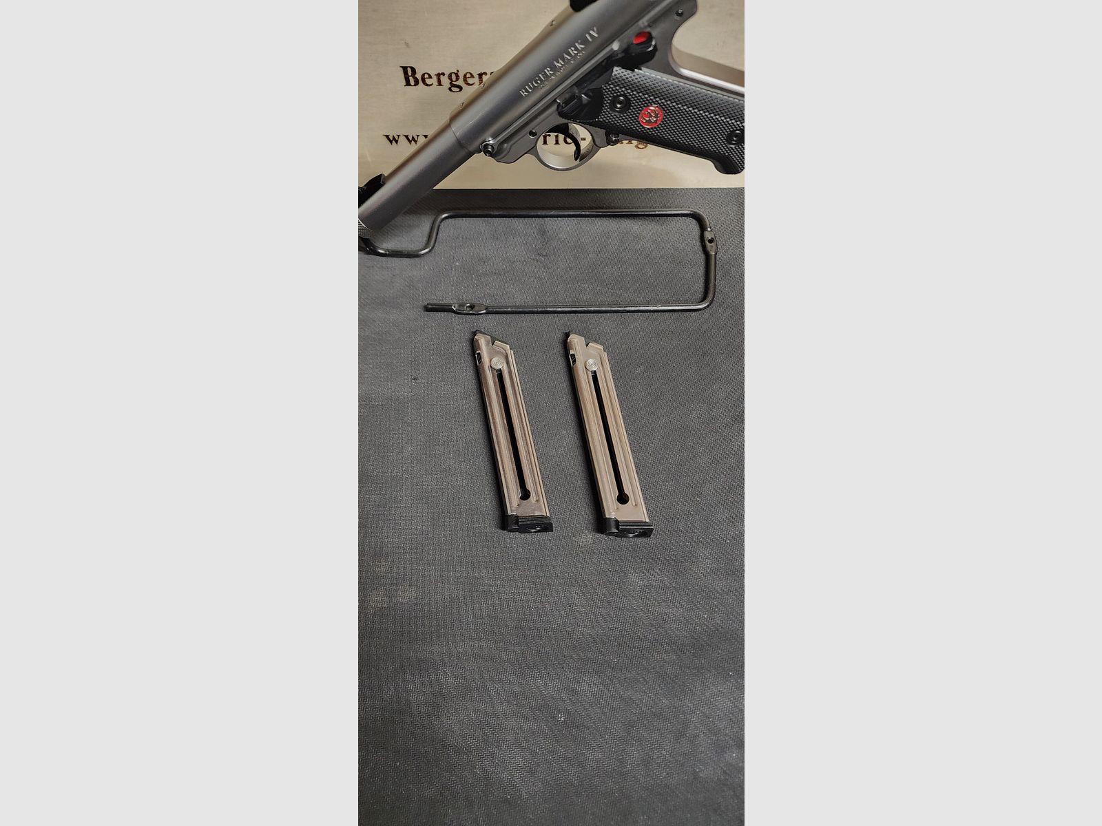 RUGER MARK IV TARGET INOX FILETE Kal. 22lr (gebraucht), Bild 9 von 9