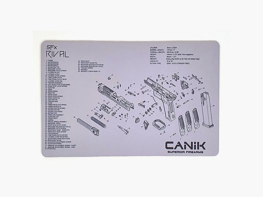 Reinigingsmat Canik SFX Rival