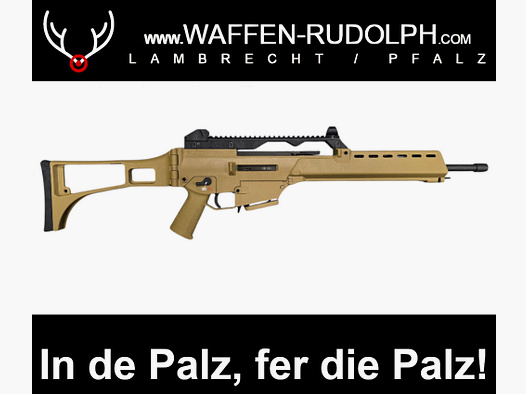 HK243 S SAR | El rifle semiautomático civil G36, calibre 223Rem arena