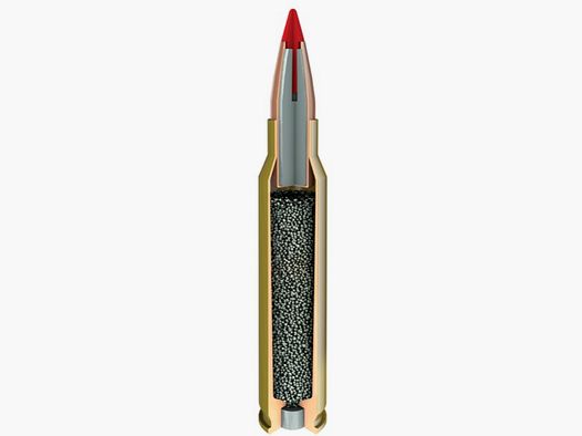 HORNADY 80234 BLACK AMMO .223 REM 62GR FMJ BLACK 20/200