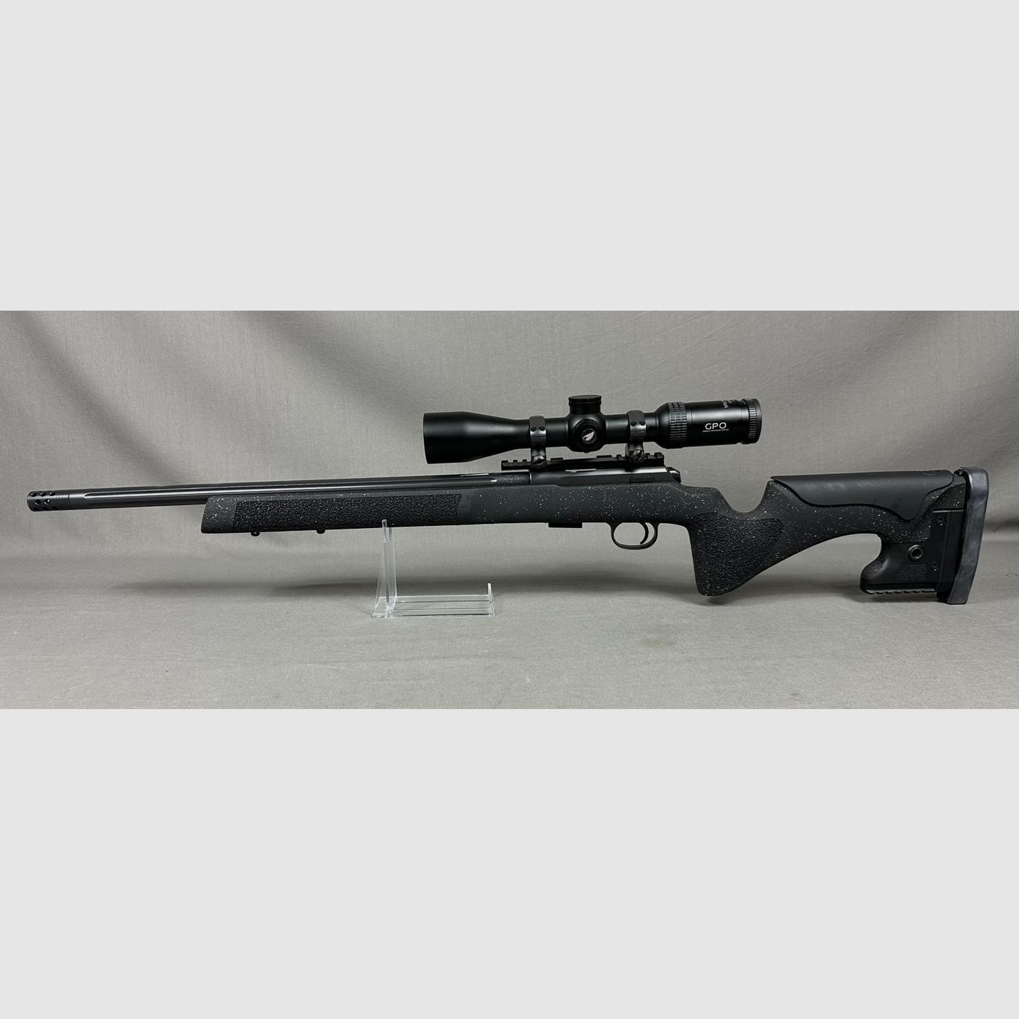 CZ 457 LRP in .22 lr  Black Threaded 20"  mit GPO Spectra 2,5-10x44i