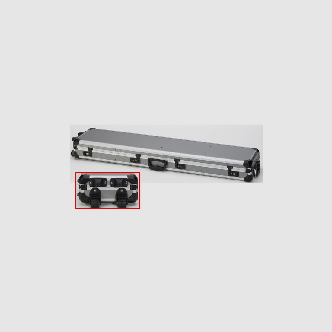Valise à roulettes RACING en aluminium