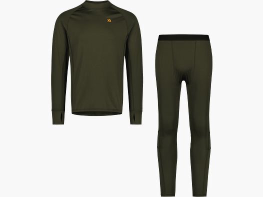 Alaska 1795 CoolDry Funktionsunterwäsche Set Herren Night Green L