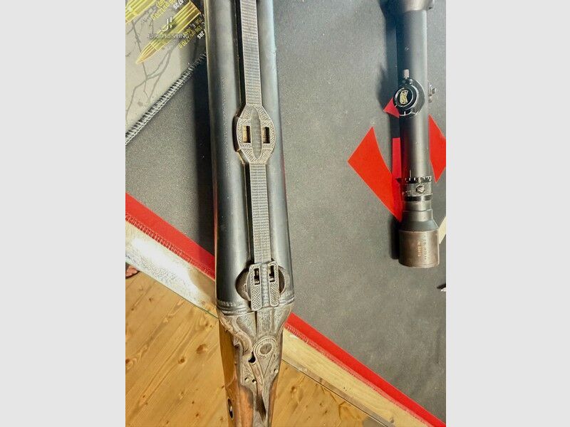 Krieghoff Drilling, Zeis Jagd 4 SEM; 8x57IR 16/70