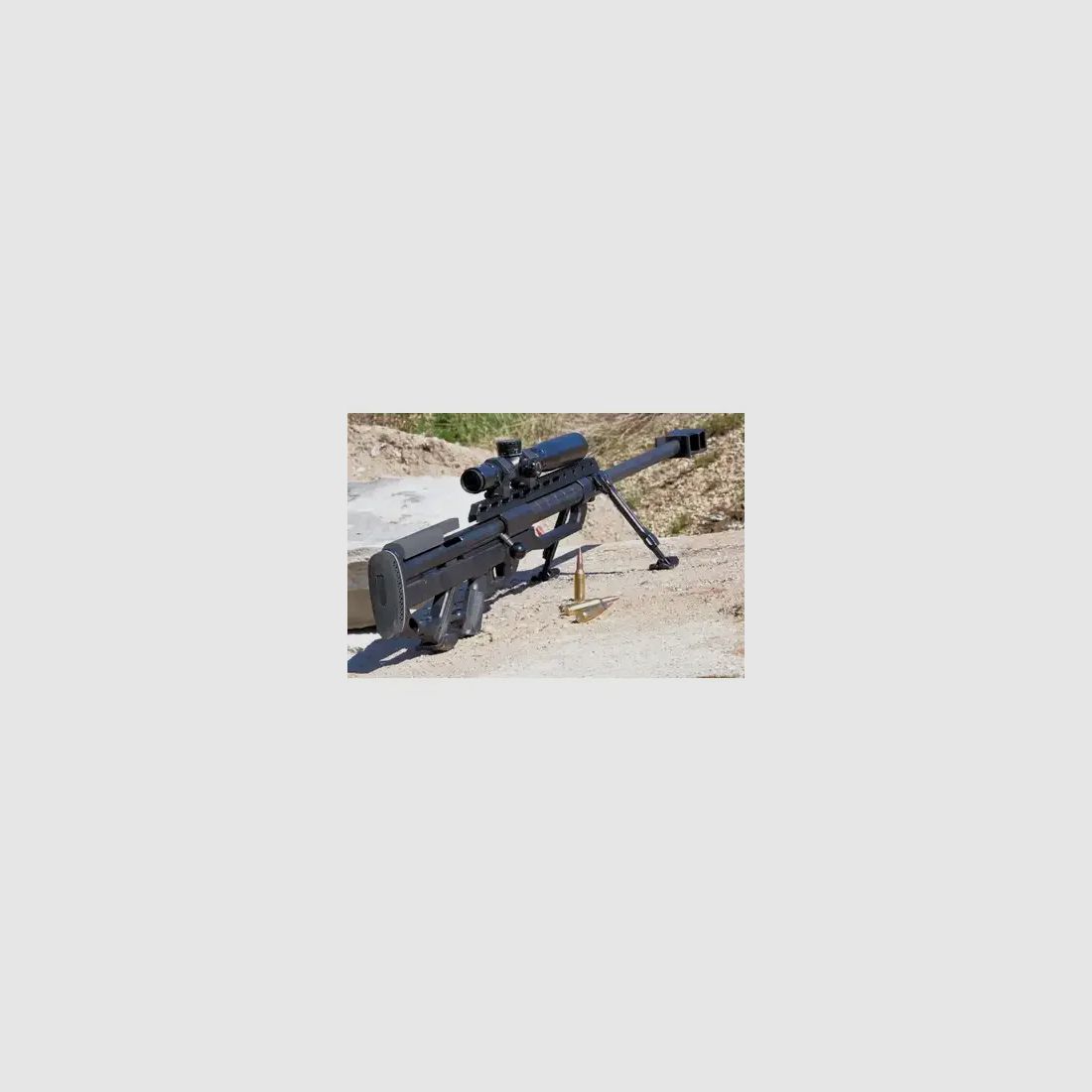 FORTMEIER M2002 .50 BMG cargador único con WL .408 CT y 300 WinMag