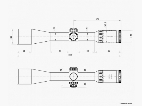 Kahles Helia 3,5-18x50i telescopio di puntamento