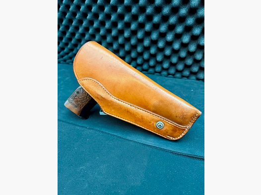 Holster de ceinture, cuir épais, semi-ouvert (tir rapide), rigide, pièces moulées, fait main, parfait pour CZ75