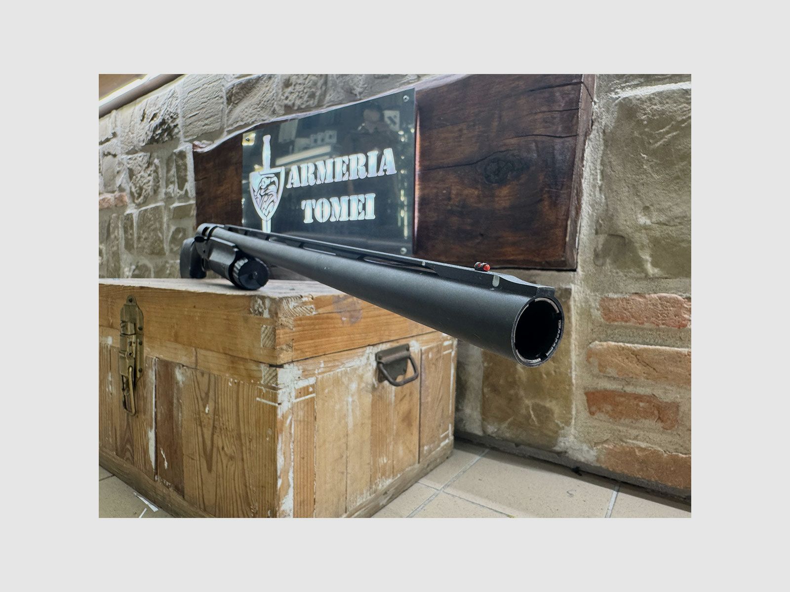 GEBRAUCHT – SEMIAUTOMATISCHES GEWEHR – BENELLI MOD. M2 Kal. 12, Bild 3 von 6
