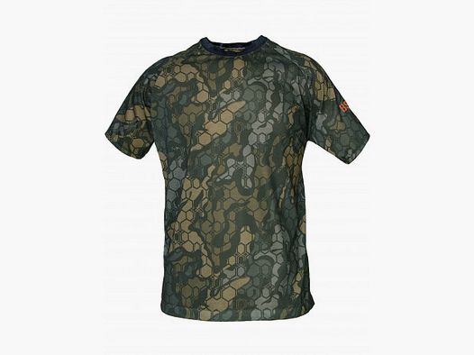 Technisches T-Shirt Tarnung Polygon Tundra – Kurzarm