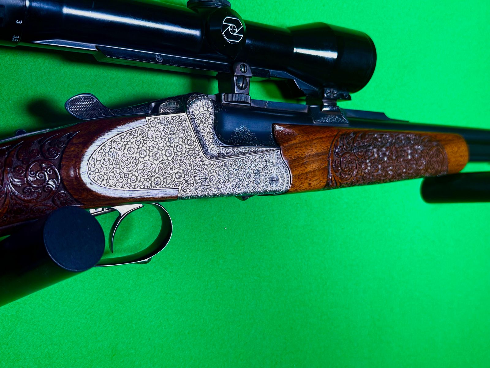 Exclusive unique piece break-action rifle 6.5x57R & 16/70 1 of 1!
