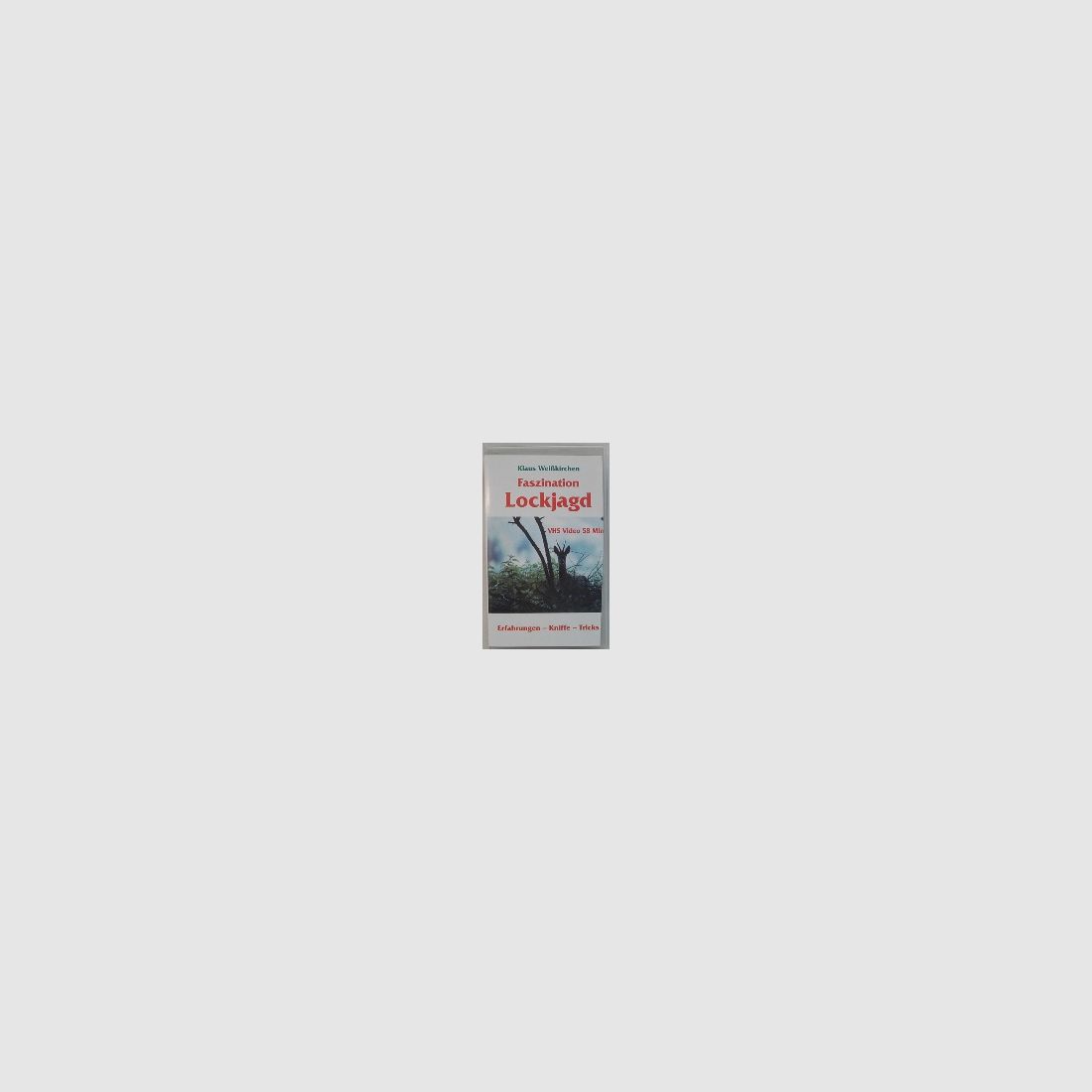 VHS-Video Faszination Lockjagd - 58 Minuten