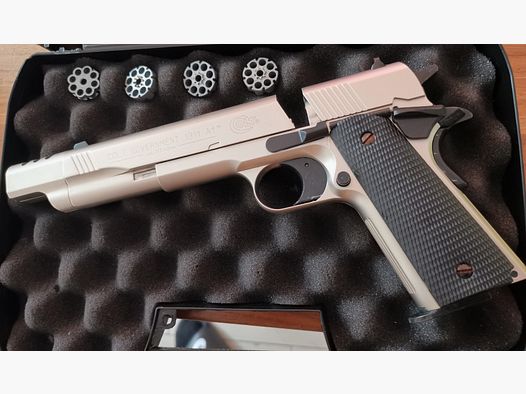 Colt Government 1911 A1 Nickel Co2 4,5mm bardzo rzadki