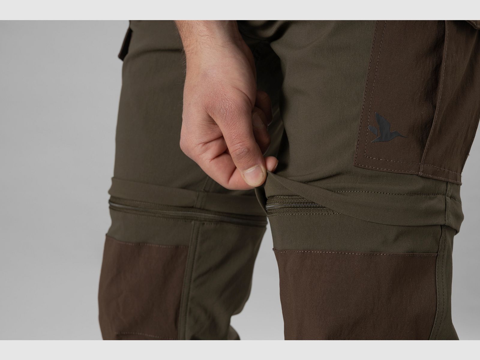 Seeland Birch Zip-Off-Hose – Pine Green/Demitasse Brown, Bild 6 von 12