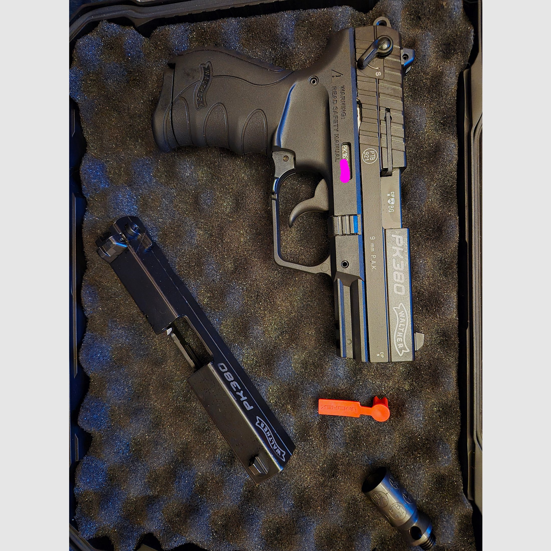 PK 380 --- ESTADO= NUEVO --- PK 380 --- 9mm P.A.K --- SIN DISPARAR --- SIN USAR ---