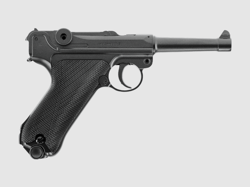 Umarex Pistole Luger P08 Blowback Co2 Kal.4,5, Bild 3 von 3