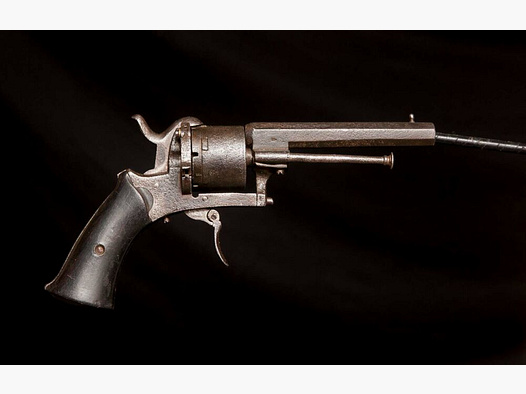 unbekannter Revolver Lefaucheux Stiftfeuer