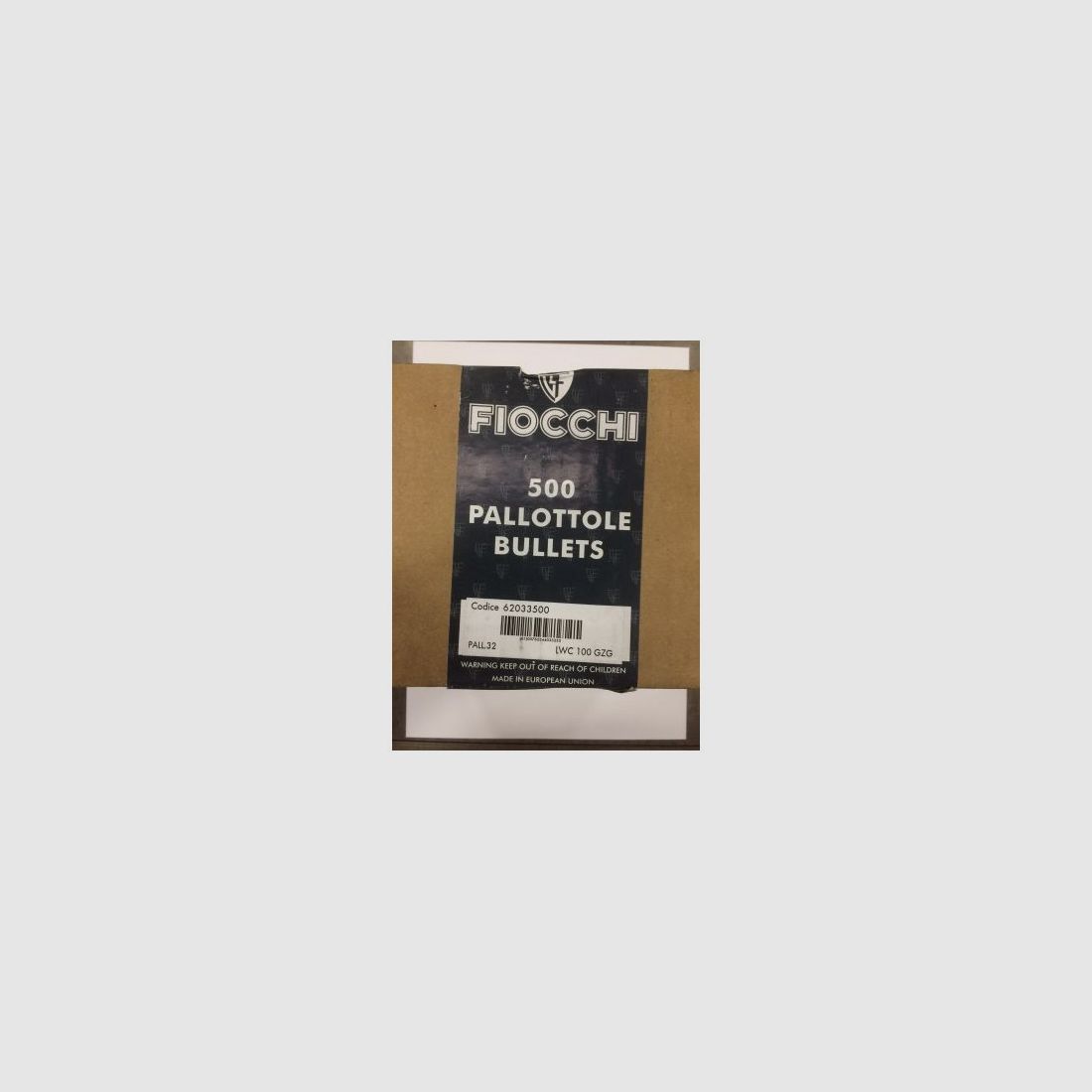 FIOCCHI Pociski Ołów 32 LWC 100 GR, zdjęcie 1 z 2
