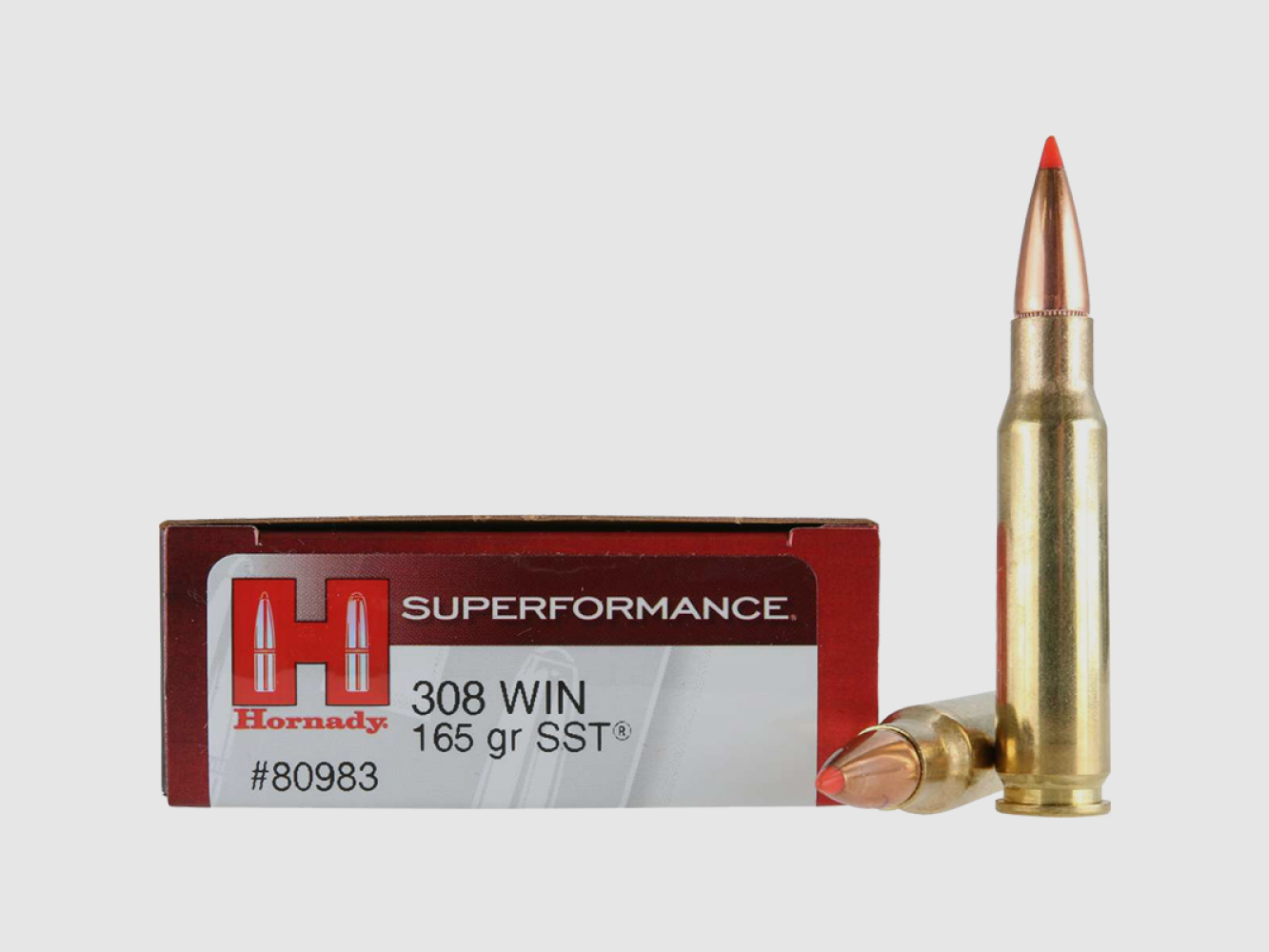 308 Winchester Hornady SUPERFORMANCE® 165 gr SST® VE20