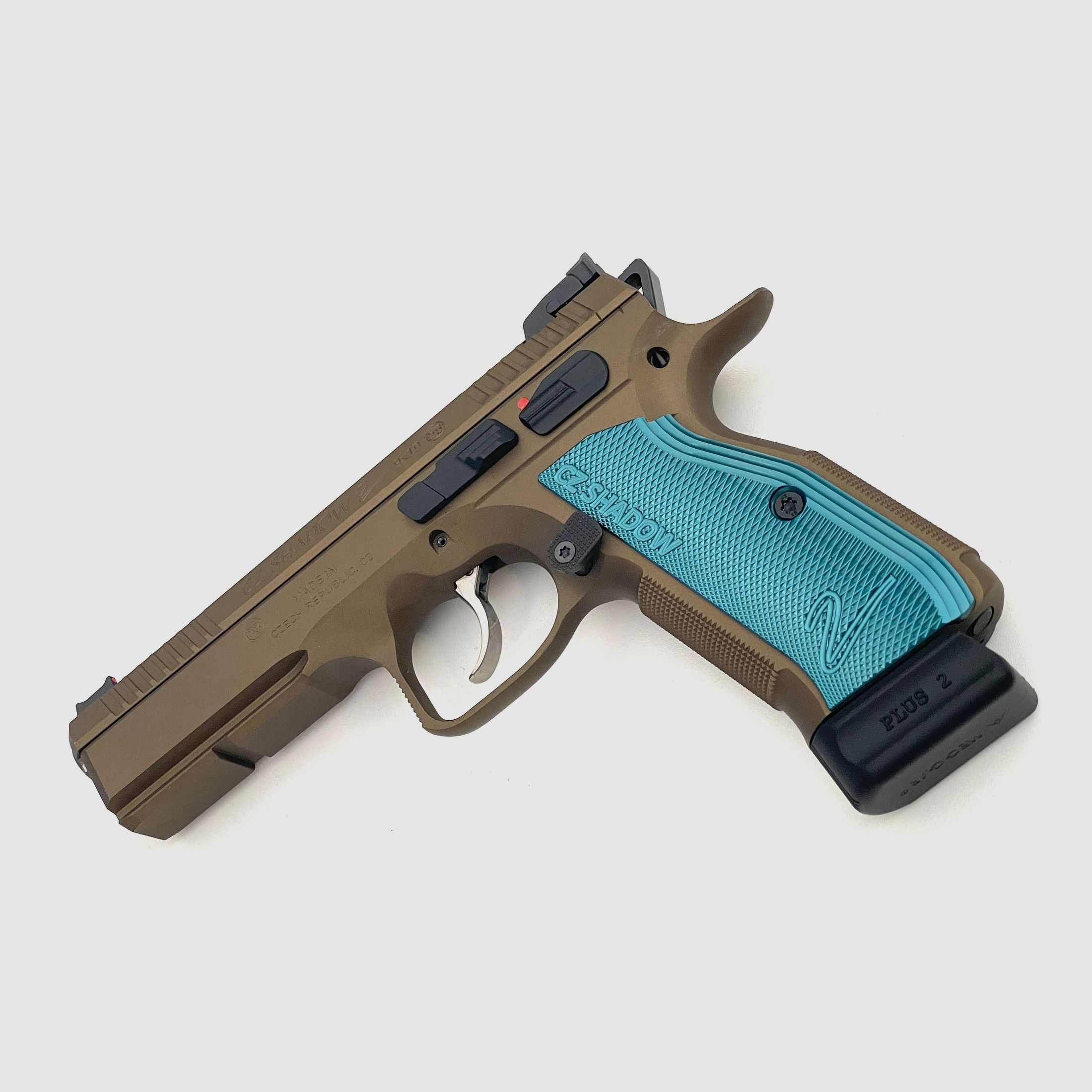 CZ SHADOW 2  in Burnt Bronze NEU  9mmLuger